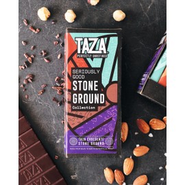 Taza Chocolate Organic Seriously Good Dark Chocolate Bar Variety Pack Bundle, 2.5 oz (4 count), Vegan