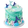 12pk, Seashells and Starfish Sugar Decorations for Cupcakes and Cakes