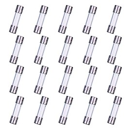 HUAREW F3.15AL250V Pack of 20 5 x 20 mm Quick Glass Fuse 3.15A 250V 0.2 x 0.78 Inch Time Delayed Fuse (Pack of 20)