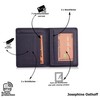 Josephine Osthoff ID Case ID Card Holder Portrait Format Leather