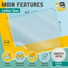Textured Self Adhesive Laminating Sheets, Smooth Satin Finish, 9 x