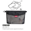 pack all Water-resistant Material Zipper Pouch, Mesh Zipper Bags for