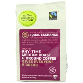 (2 Pack) - Equal Exchange - Org F/T Med Ground Coffee | 227g | 2 PACK BUNDLE