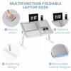 Adjustable Lap Desk, Foldable Laptop Desk for Bed, X-Large Lap