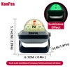 KanPas V-39-L Dashboard Ball Compass for Car with Double Dials