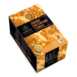 Horley Tea - Té De Jengibre Con Cúrcuma Y Canela 20 Sobres                                                                                            