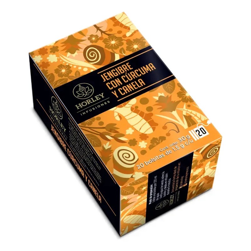 Horley Tea - Té De Jengibre Con Cúrcuma Y Canela