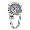 Ibohevo Clip on Watch with Compass Digital Carabiner Watch 3ATM