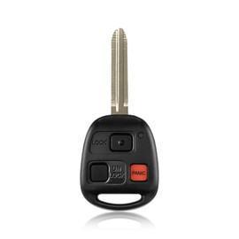 Keylessbest Replacement for 2006 2007 2008 2009 Toyota Landcruiser FJ Cruiser Key Fob Remote Control HYQ12BBT 3 Buttons 314MHz