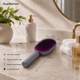Air Cushion Scalp Massager Brush - Detangling Hairbrush for Women Men, Anti-Static Paddle Brush for Stress Relief, Premium Wellness Gift for Parents and Elders