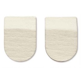 HAPAD Heel Pads, 2-1/2" x 3/16", Pair