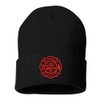 DSY Lifestyle Fire Department Symbol Beanie Winter Hat, Unisex First