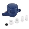 Msiud Cold Water Meter, Garden Home Flowmeter Single Wet Table