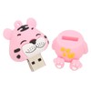 Flash Drive Tiger Appearance Ultra Stable Technology Flexible Glue U