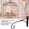 Hook Wall Bracket European Style Wrought Iron Wind Lantern Flower