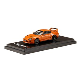 HJ64 1/64 Toyota Supra (A80) JDM STYLE Orange Metallic Finished Product HJ641042CP