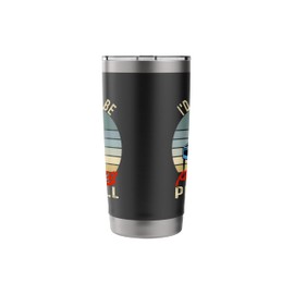 Pinball Machine-themed Vintage Arcade Enthusiast Stainless Steel Insulated Tumbler