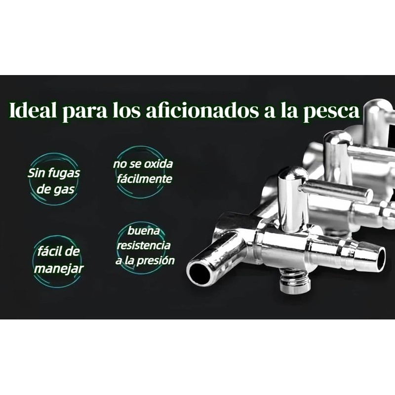 Válvula de palanca de control de flujo de aire para