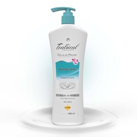 TEATRICAL - Crema Corporal Humectante. Con células madre de flor buddleja davidii y proteína de leche. Botella con 400ml.