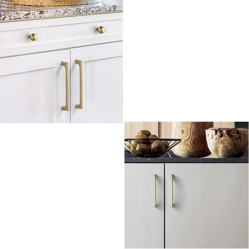 2 pcs 160mm Drawer Handles Pulls, Cabinet Handles Hardware Sliding