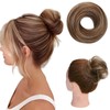 Hairro Human Hair Bun Hairpiece Remy Scrunchies Updo For Women