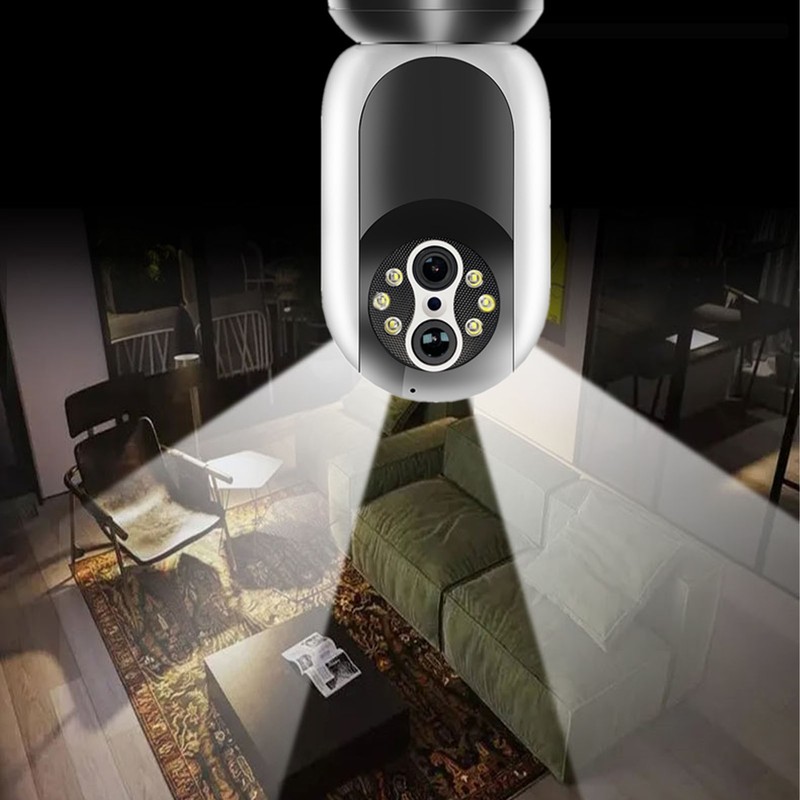 WiFi Camera Dual Lens 15X Zooming Full Color Night Vision