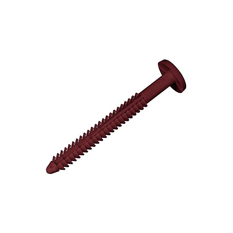 Mid America Vinyl Shutter Lok Fasteners - 027 Burgundy Red