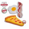 BiggerKids SUMMER SALE! Bacon Egg Pizza Pool Float Inflatable Water