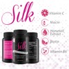 Silk Advanced Biotin Complex- Promotes Stronger, Longer, Hair-Healthier Skin- Ultimate