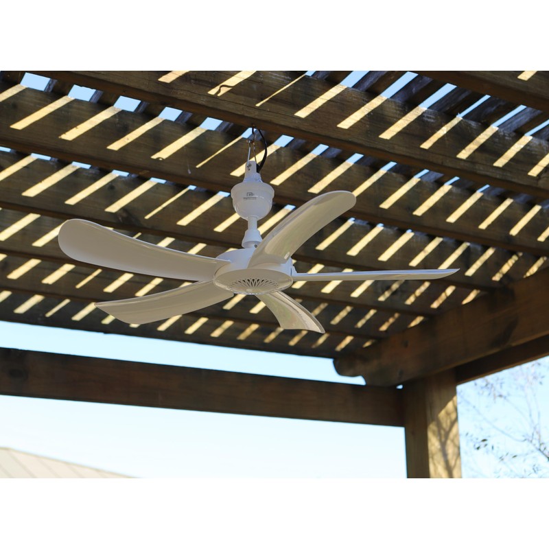 Pergola Breeze Single Speed 31” Portable Ceiling Fan AC 110V