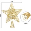SULOLI Stelle Albero di Natale,Stella Scintillante per Albero