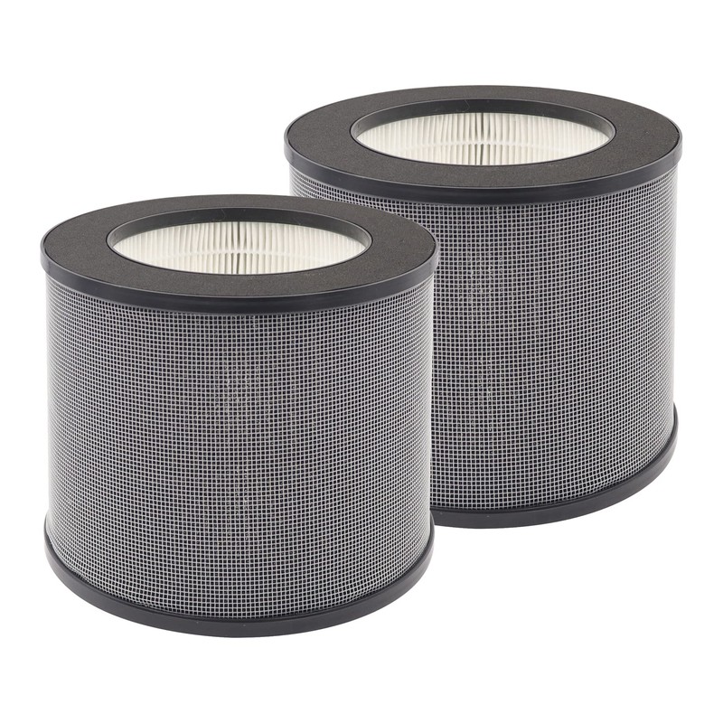 Flintar 2-Pack AP006 H13 True HEPA Replacement Filter, Compatible with