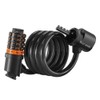 Bicycle Safety Lock Bike Motorcycle AntiTheft Elasticity Locks 5 Digits