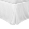 PiccoCasa Bed Skirt Polyester Solid Western Style Scandinavian Retro Simple