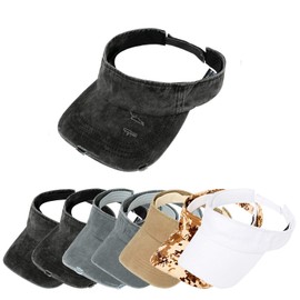 ANDICEQY Sport Sun Visor Hats Adjustable Empty Top Baseball Cap Cotton Ball Caps for Men and Women