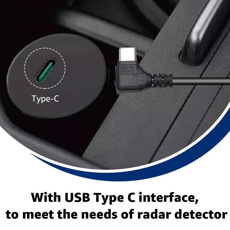 Hodeoo Upgraded USB-C to RJ11 Power Cord, 4.92Ft Length, Compatible