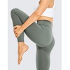CRZ YOGA Womens Brushed Naked Feeling Workout Leggings 25" -