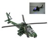 Alloy Copter Model Simulated Lifelike Diecast Pull Back Sound Light