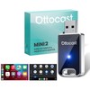 OTTOCAST MINI 2025 Latest Wireless, CarPlay & Android Auto Adapter,