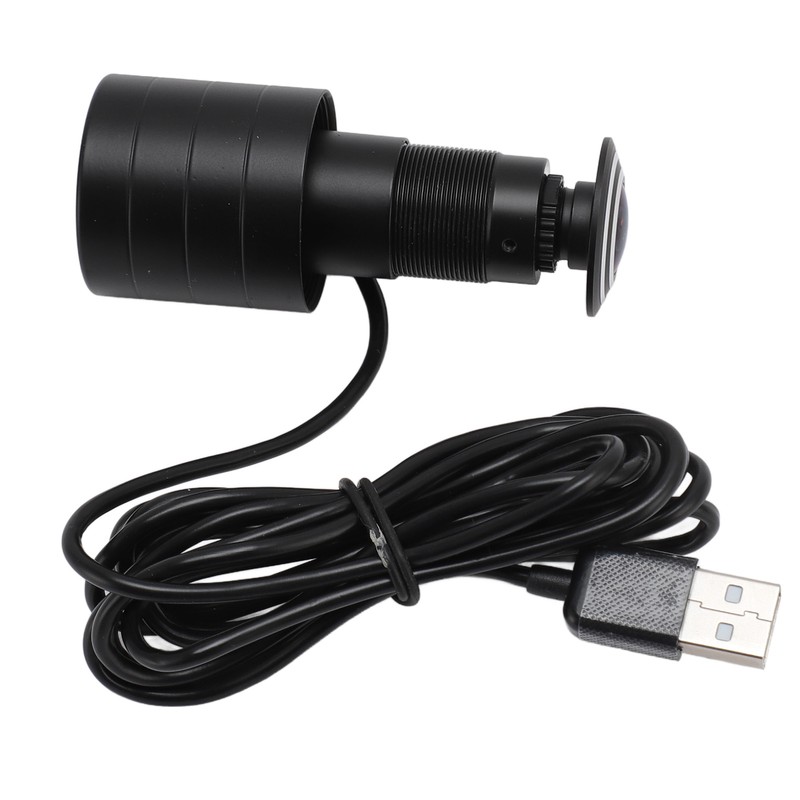 Peephole Camera 1080P 2MP Pixels Wide Angle USB Plug and
