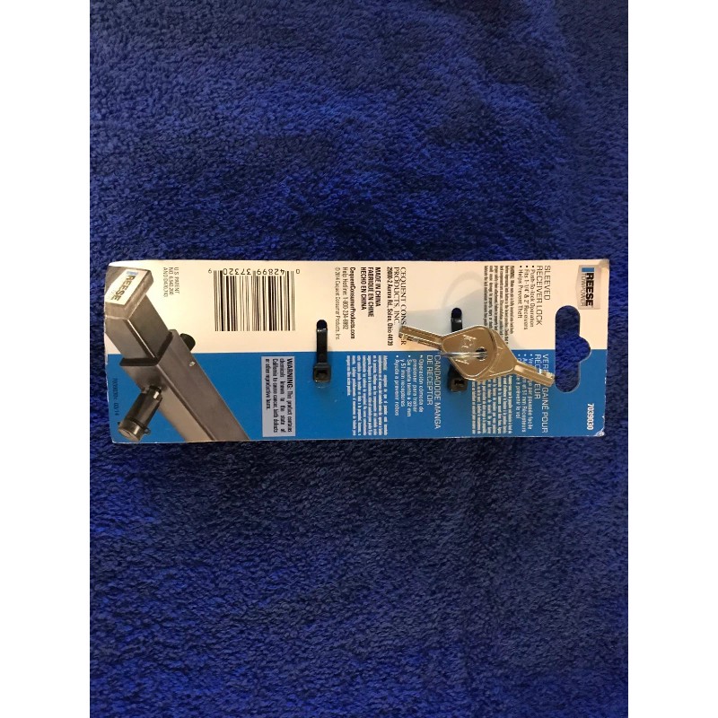 Reese Towpower Sleeved Receiver Lock - 1/2" 5/8" Pin 1