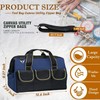 13 Inch Heavy Duty Tool Bag for Men, Waterproof Hard