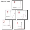 YINGSC 2 Set Needle Threader Serger Needle Threader Overlocker Threader