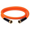 EASTRANS Female to Female Garden Hose 3 ft x 5/8",