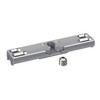 Balcony door catch Snapper Metal with Counterpart for various Profile