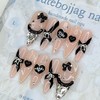 Chic princess handmade nail tips - Stiletto L / 시크