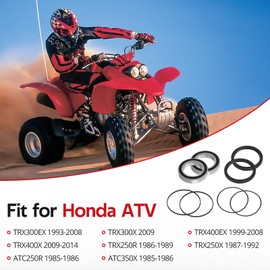 JAVIK Rear Axle Wheel Bearing Seal for Honda TRX300EX TRX400EX TRX400X TRX300X TRX250X TRX250R ATC350X ATC250R 91051-HA2-013 Carrier Hub Rebuild Kit