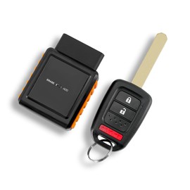 for Honda 3 Button Straight Car Key for 2014-2016 Honda CR-V for Honda Fit 2015 2016 2017 2018 2019 2020 for Honda Crosstour 2013-2015 MLBHLIK6-1T 35118-TY4-A00