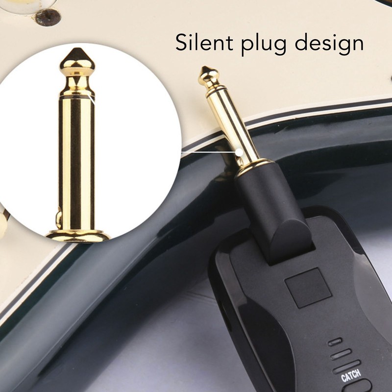 Wireless Guitar System UHF Audio Electric Digital Transmitter Receiver Set