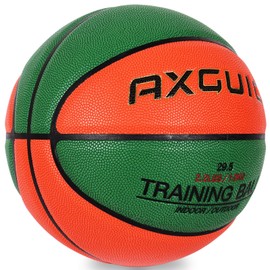 AXGUIQ 2.2LBS Weighted Heavy Training Size 7 Basketball 29.5", Composite Leather. Enhances Ball Handling, Dribbling, and Passing Skills Ideal for in & Outdoor Practice (deflated)